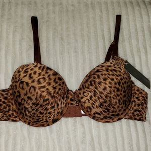 NWT Animal Print Bra